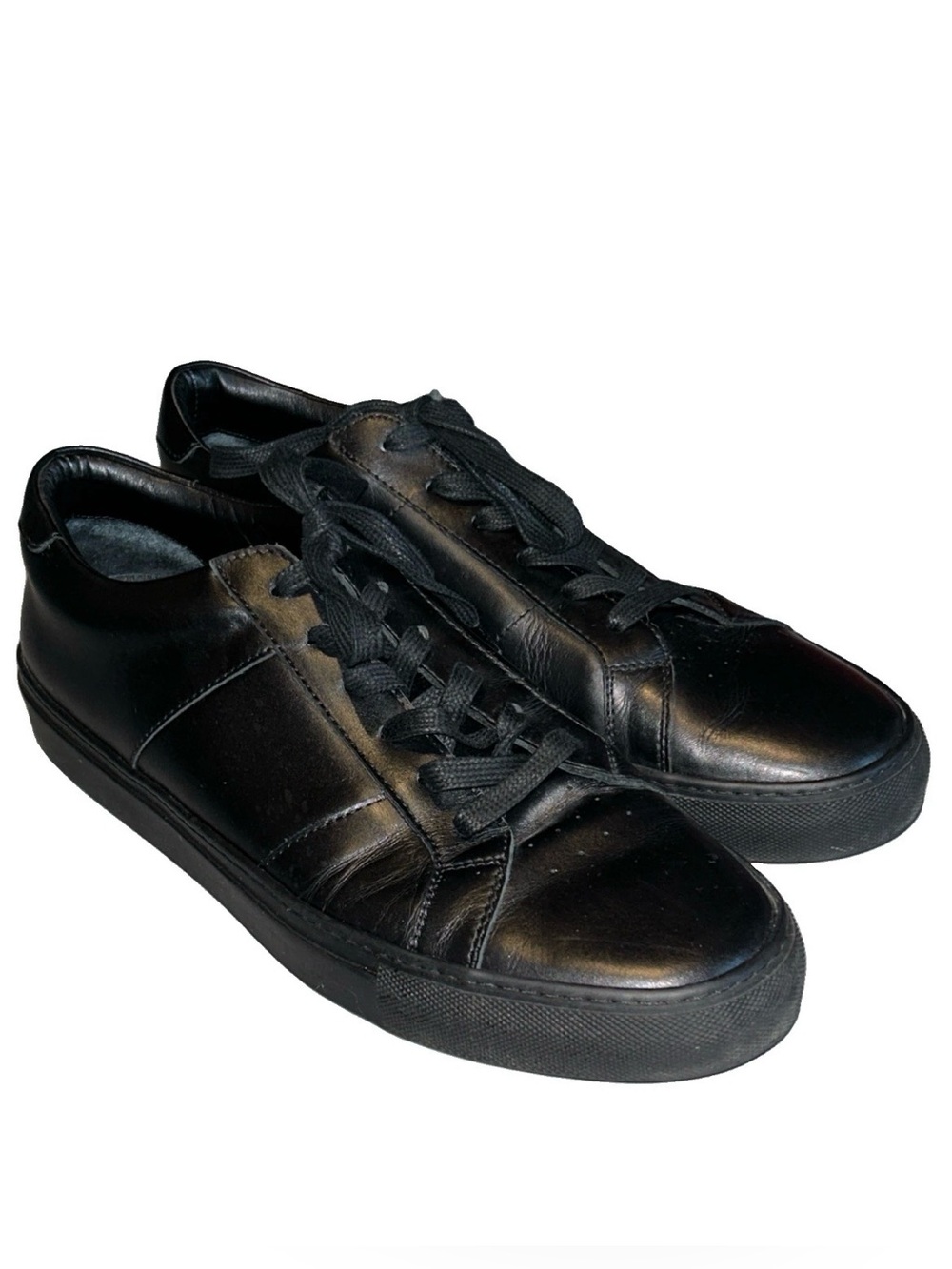 Greats Brooklyn Royale Mens Shoes Black Leather Lace Up Size 11 Made Italy